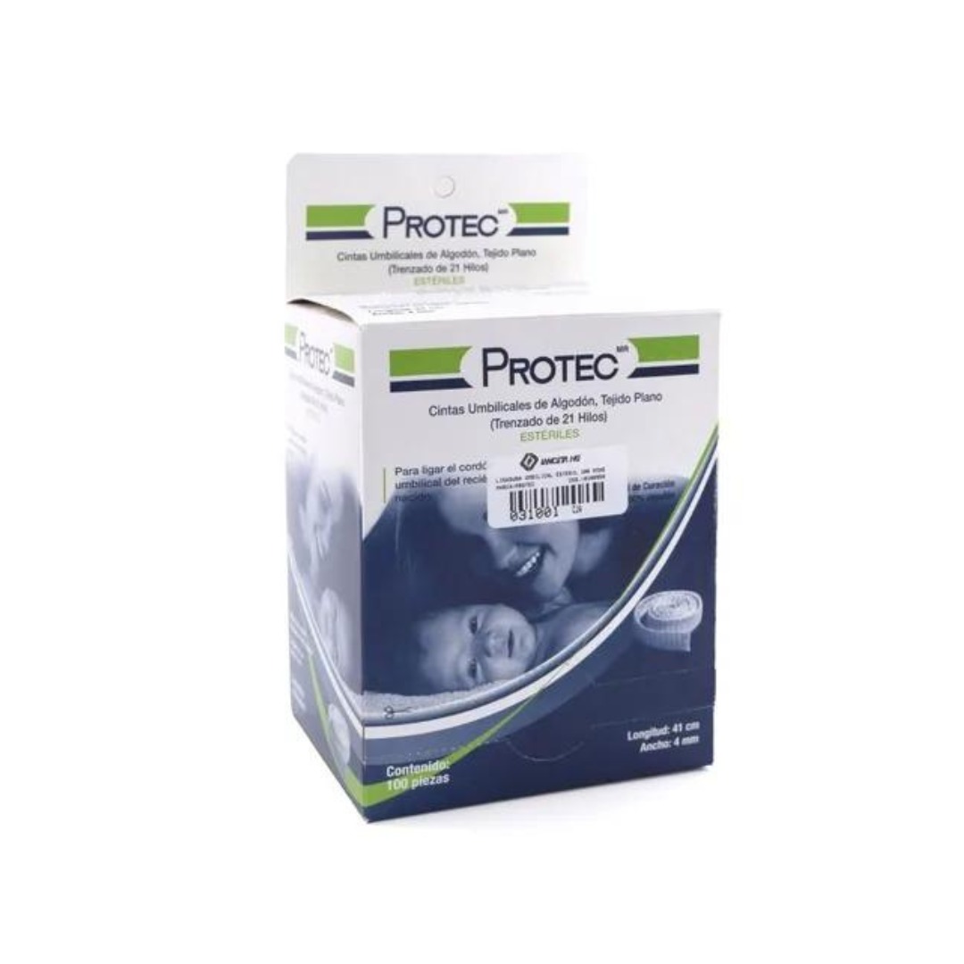 Cinta Umbilical De Algodón Estéril (10 Piezas)