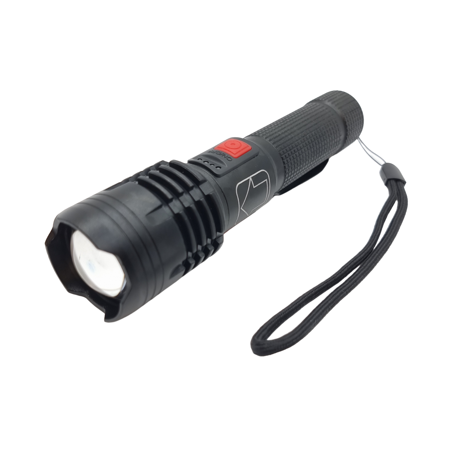 Lampara Tactica Recargable Usb Linterna Led De Mano Zoom Luz Hyper  Innovation lampara