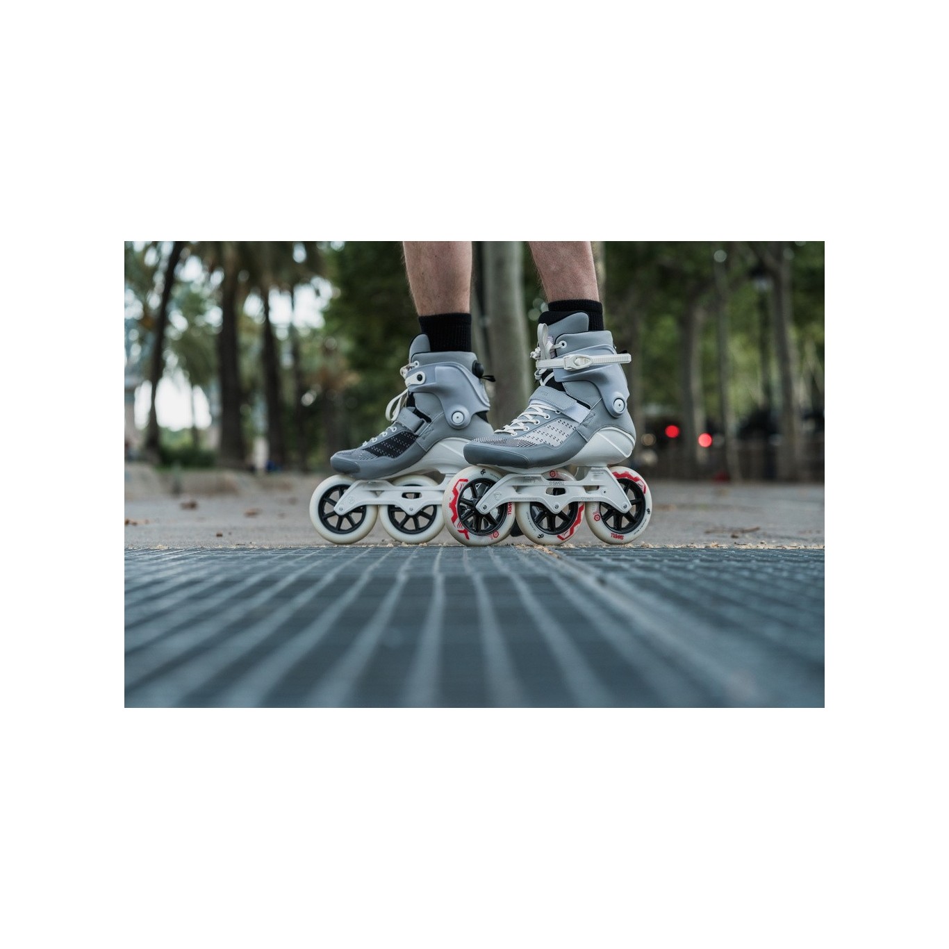 Patines Powerslide Swell City Grey 125 Premium