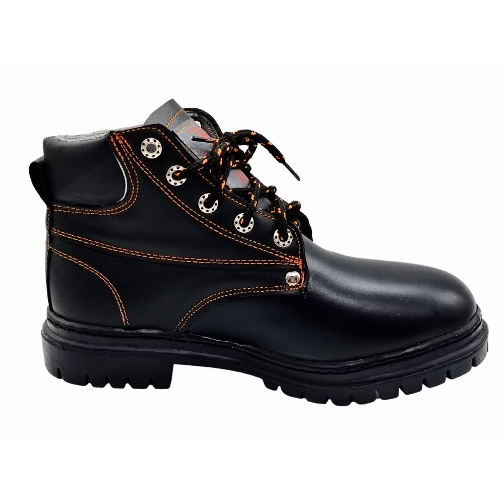 Botas industriales para Trabajo 100% cuero con casco de acero ligeras cómodas y resistentes Botas para construcción de uso rudo con tecnología