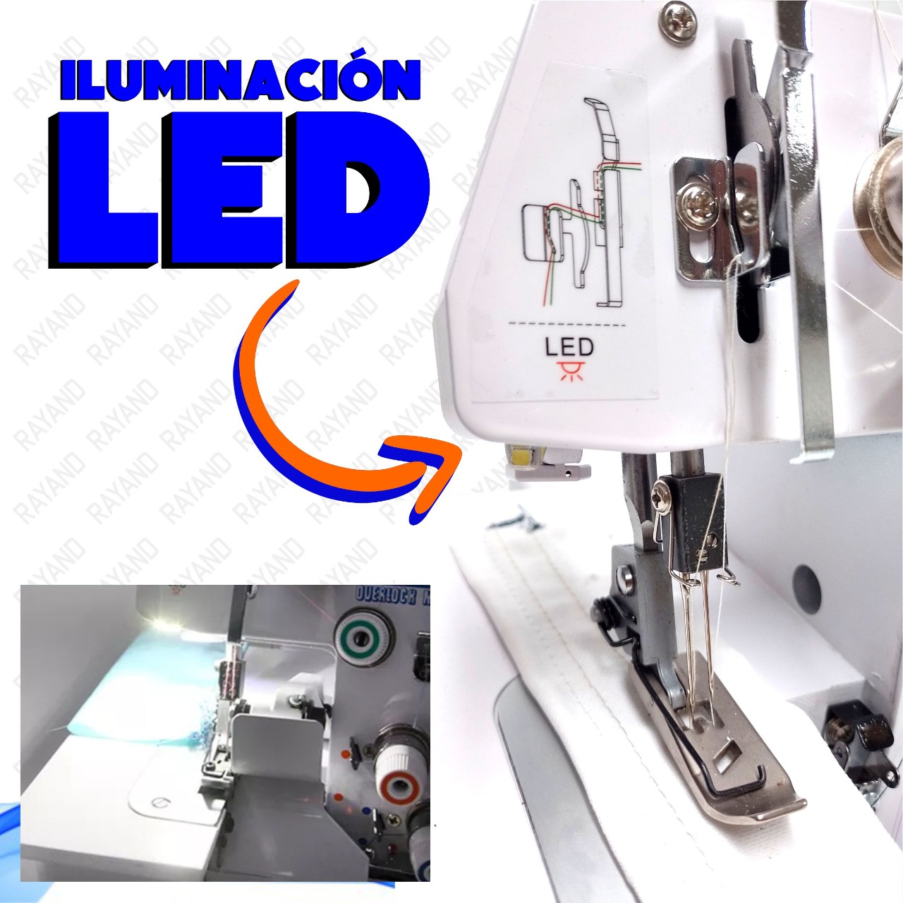 Maquina De Coser Overlock Domestica 