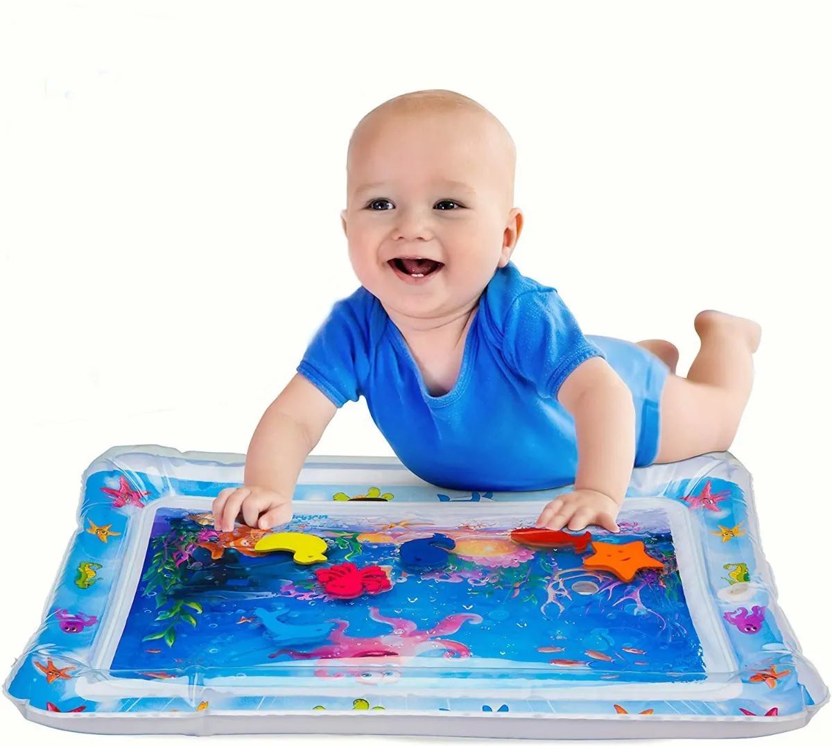Cojín de Agua Inflable para Bebé Estimulación Temprana