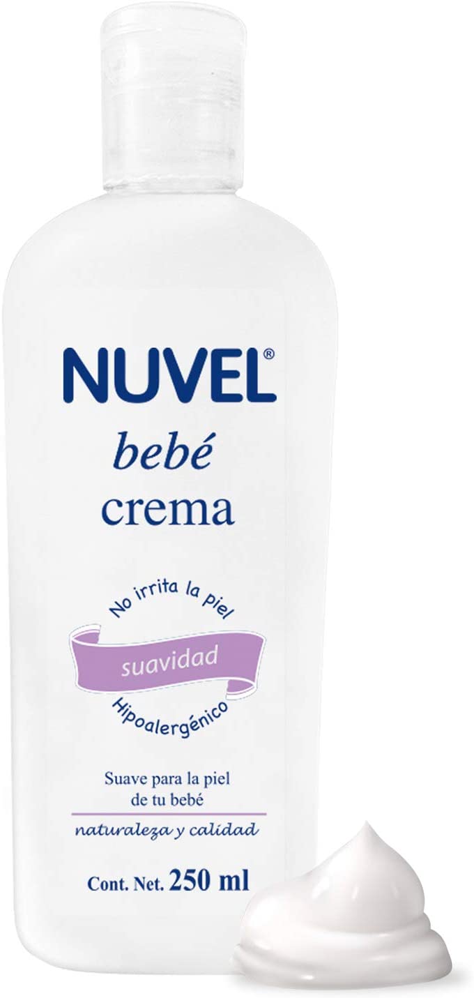 CREMA NUVEL SUAVE PARA LA PIEL DE TU BEBE 250ML
