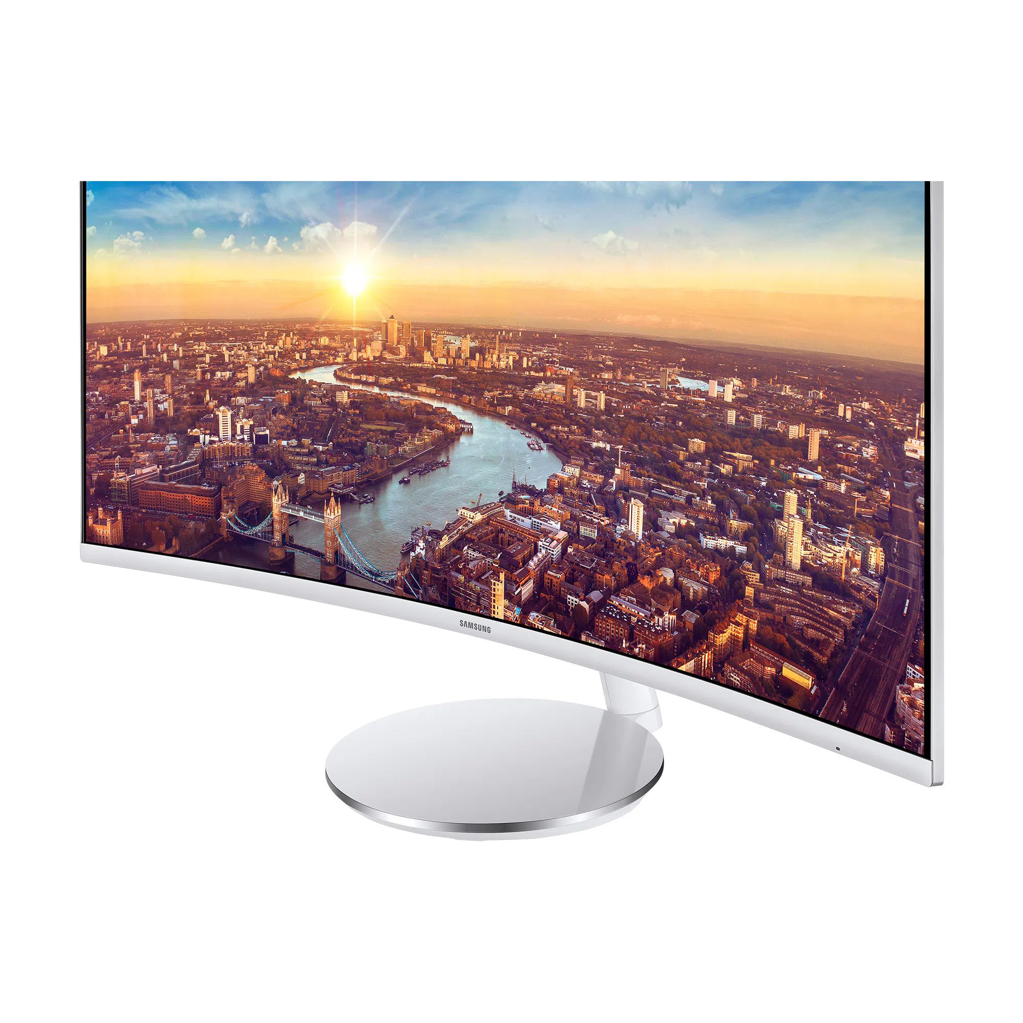 Monitor Curvo Samsung LC34J791WTLXZX QLED 34'', Quad HD, Ultra Wide, FreeSync, 100Hz, HDMI, Bocinas Integradas, Gris Claro