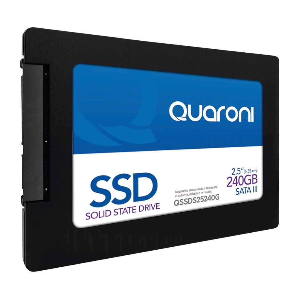 UNIDAD DE ESTADO SOLIDO SSD QUARONI 2.5 240GB SATA3 6GB 