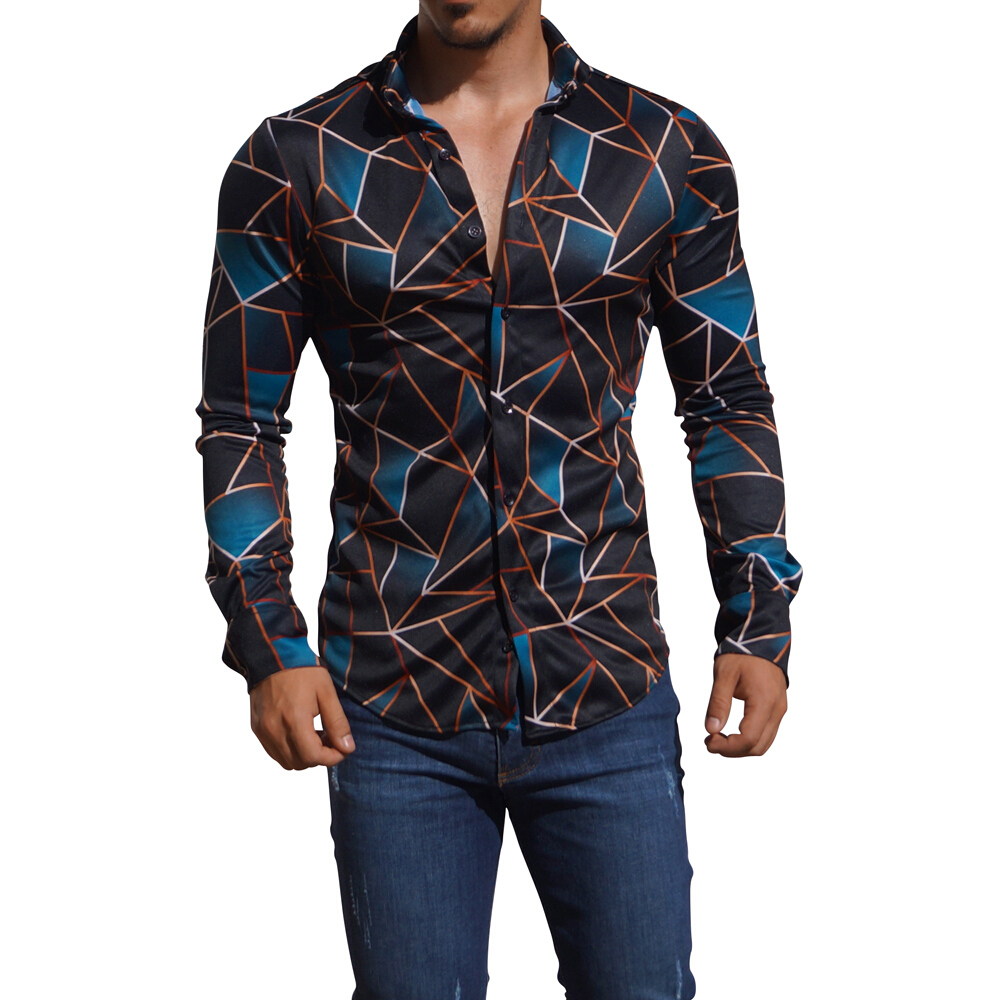 John Leopard Camisa Sublimada Manga Larga