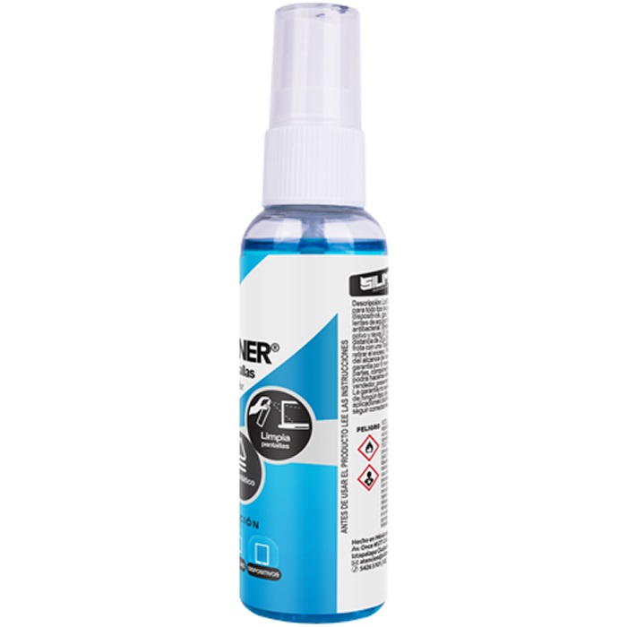 Limpiador De Pantallas Silimex LCD Cleaner 60ml Con Microfibra