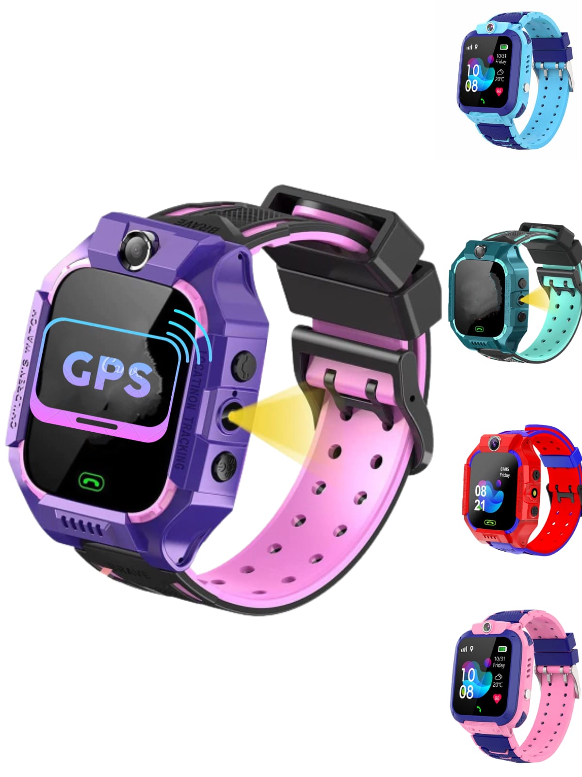 Reloj Inteligente Para Niños Con Localizador Gps Y Sos smart wach
