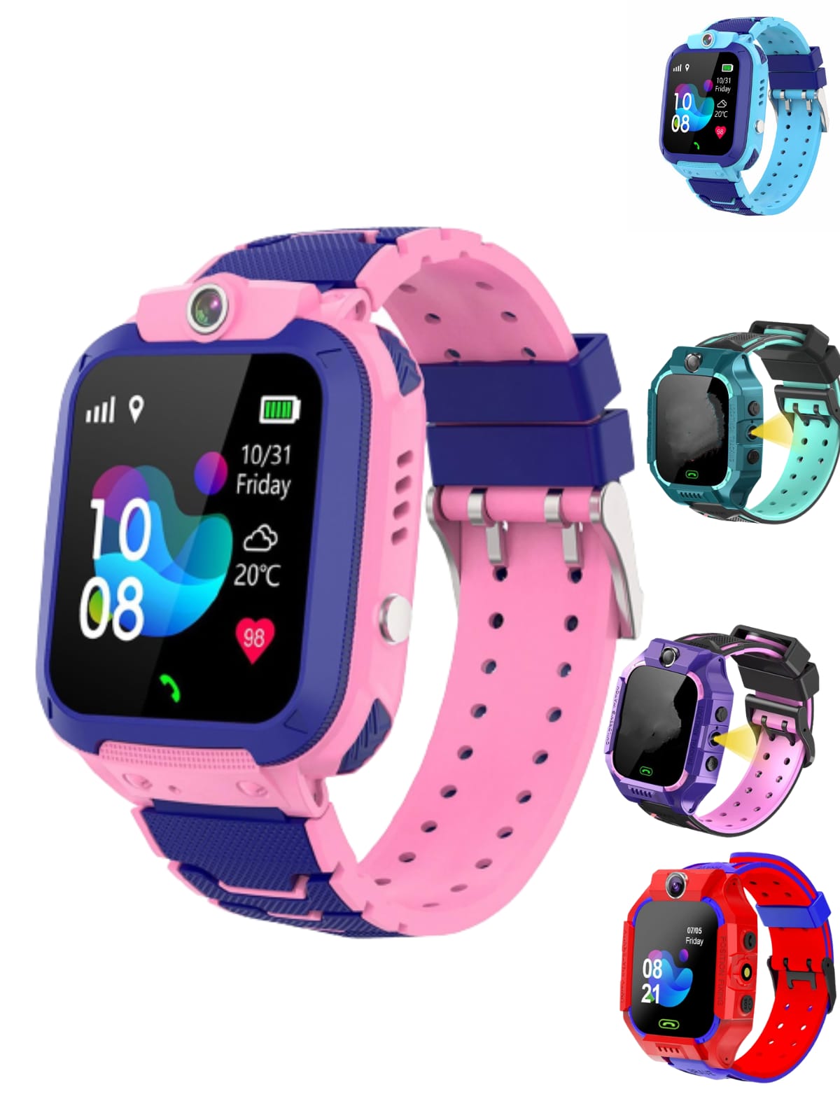 Reloj Inteligente Para Niños Con Localizador Gps Y Sos smart wach