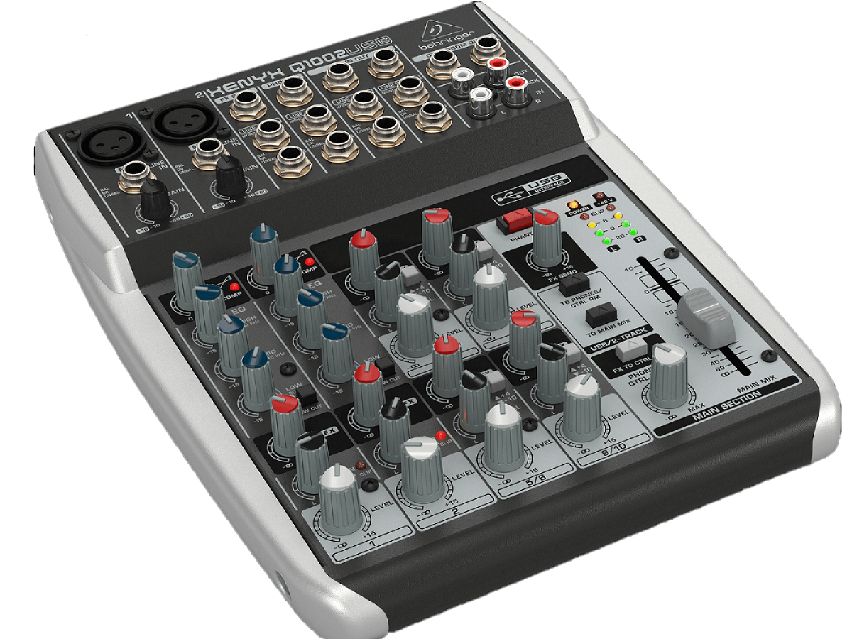 Mezcladora Behringer Xenyx Q1002usb Interfaz De Audio usb