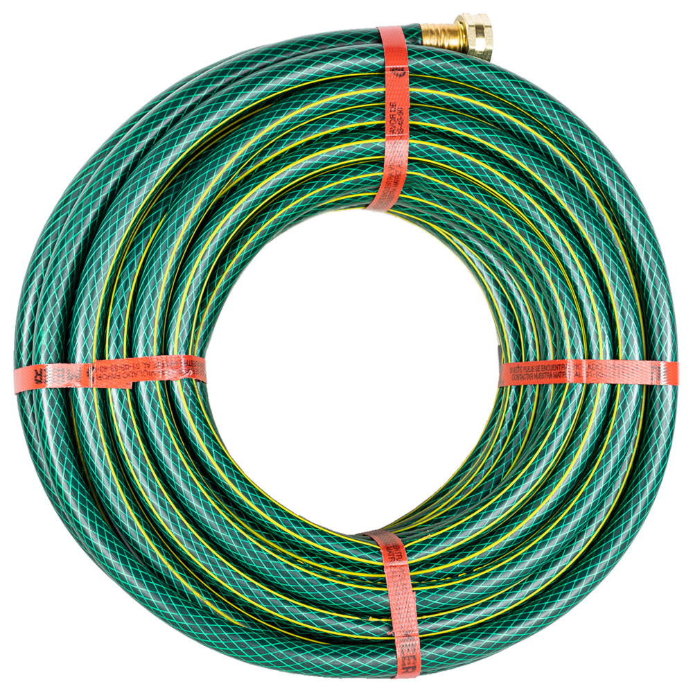 CNX Manguera Armada de 20m para Jardín, Conexiones de Latón