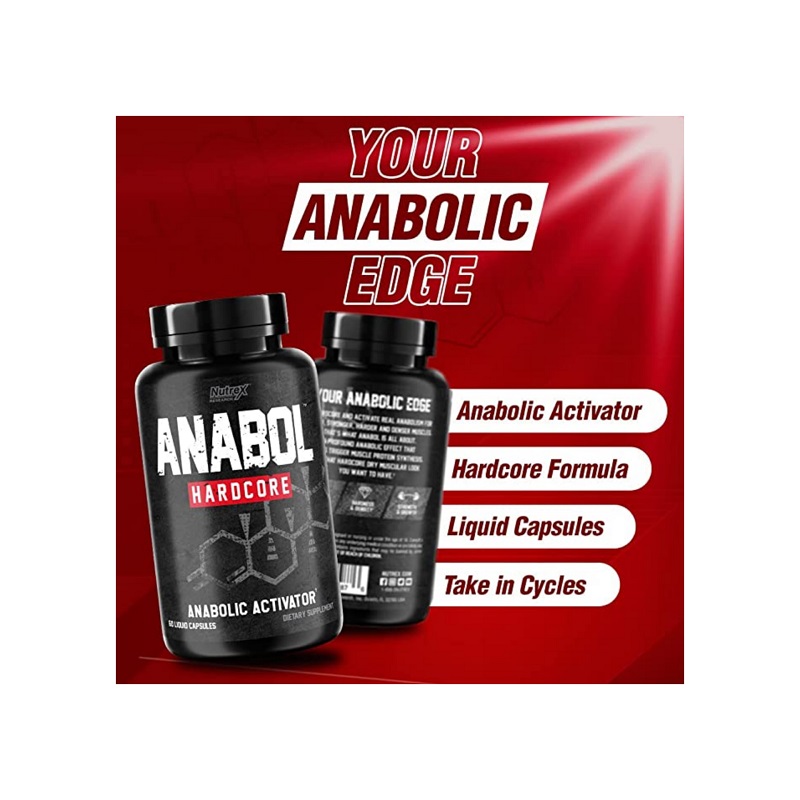 ANABOL HARDCORE 60 CAPS WARRIOR SERIES 