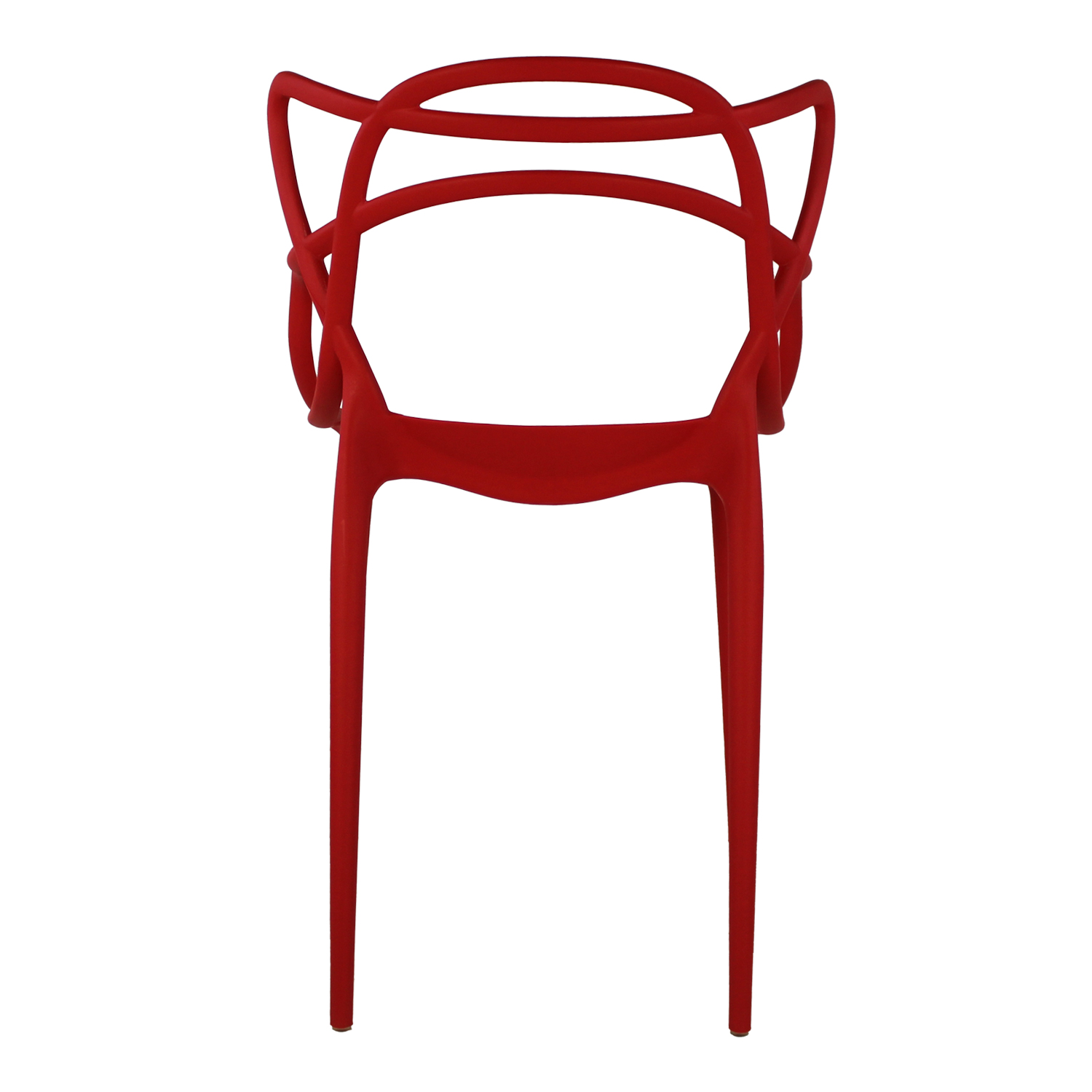 Set 4 Sillas Comedor Bangkok Rojo Mundo In