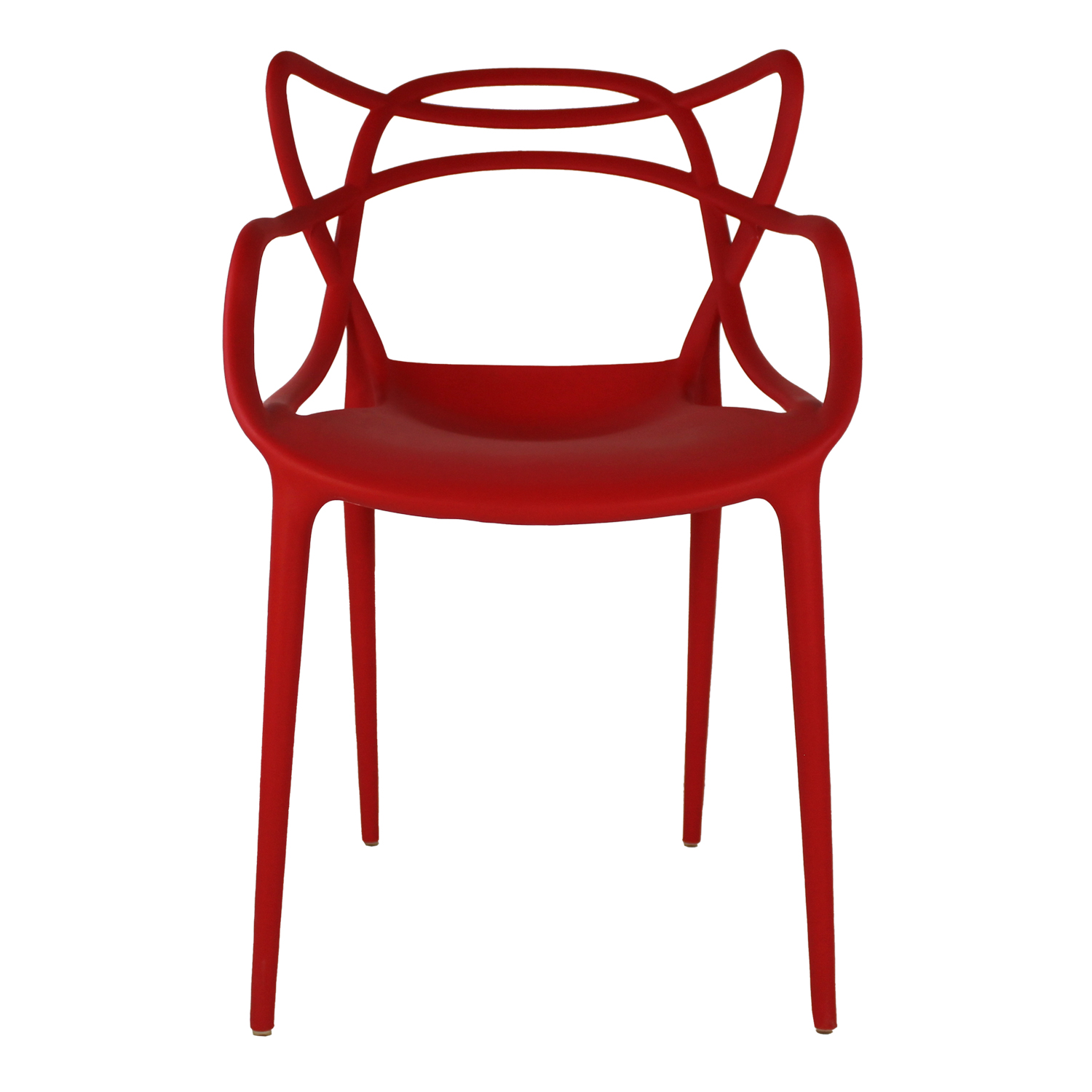 Set 4 Sillas Comedor Bangkok Rojo Mundo In