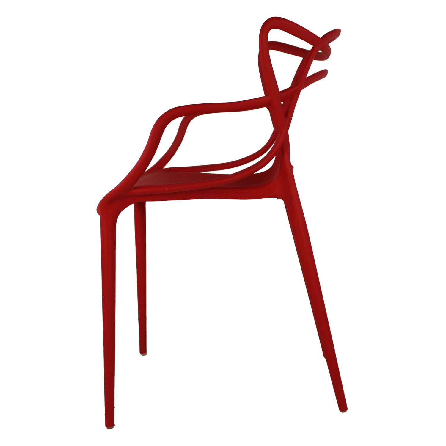 Set 4 Sillas Comedor Bangkok Rojo Mundo In