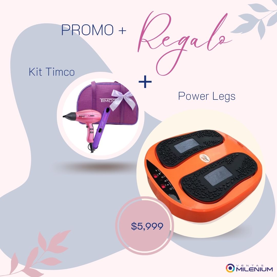 Masajeador Eléctrico de Pies Power Legs Fitness + Regalo 