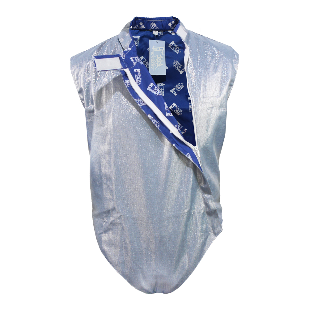 Chaquetín Eléctrico Florete PBT Fire Sports Derecho/Diestro Azul Esgrima