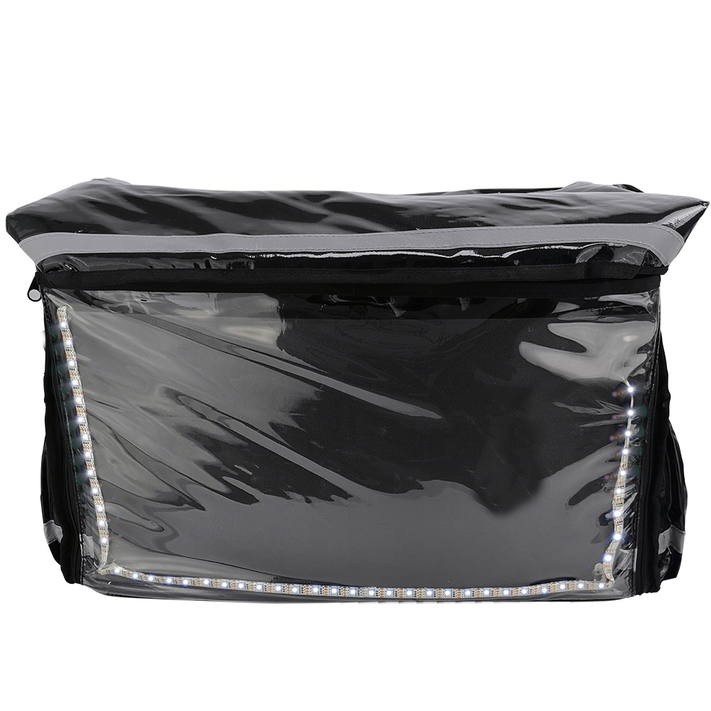 Mochila para Reparto de Alimentos Termica e Impermeable con Sistema de Luces Led / Master / MP-BAG