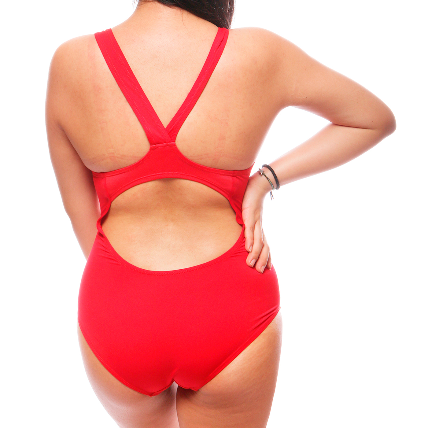 Traje de baño SWF Mujer Rojo PBT Natación SWF022.