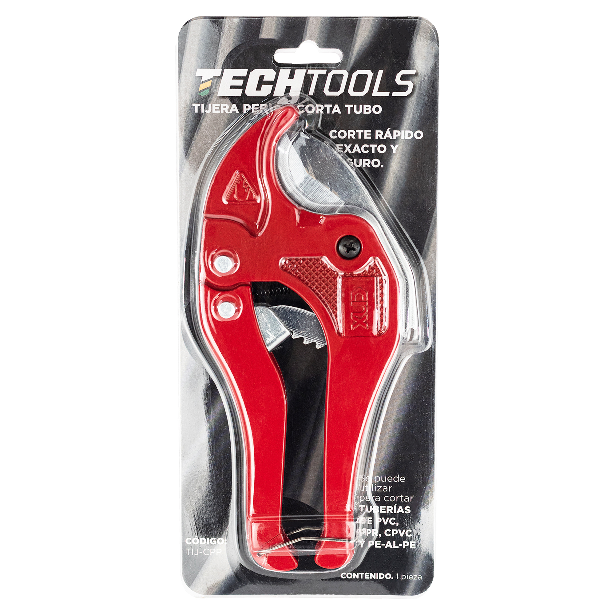 TechTools Tijera para Corte de Tubo PVC, CPVC Y PP-R