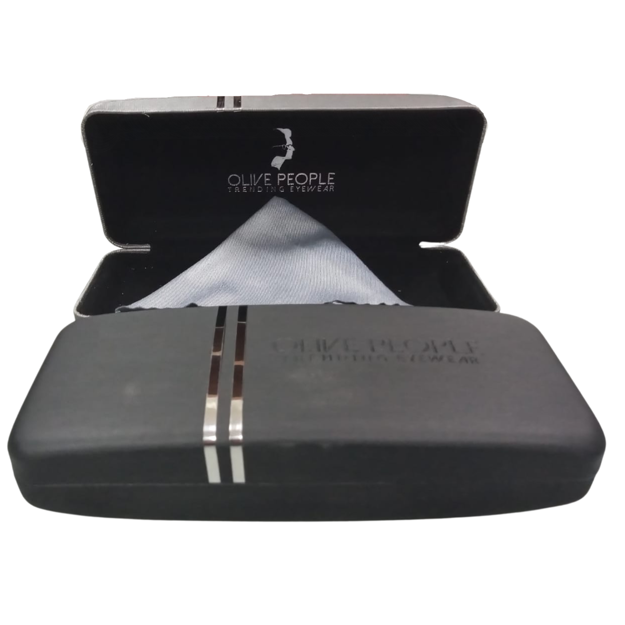 Estuche para lentes/estuche duro protector de lentes con paño microfibra limpiador