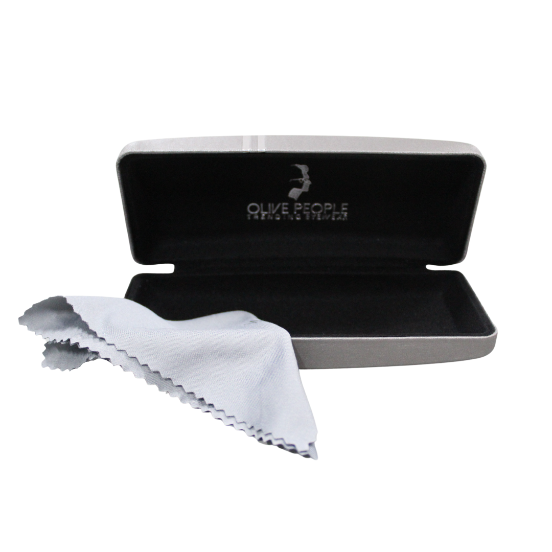 Estuche para lentes/estuche duro protector de lentes con paño microfibra limpiador