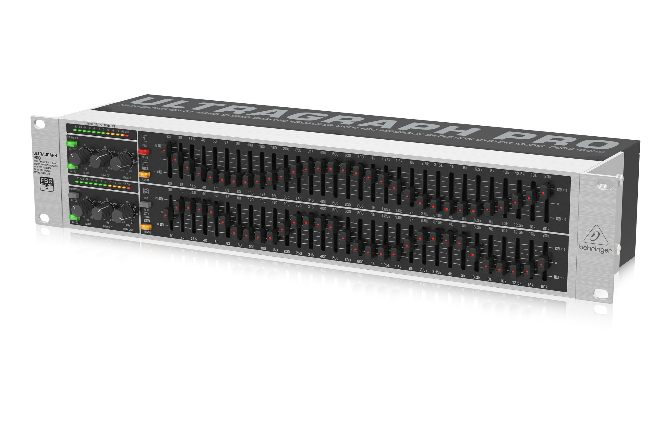  Ecualizador Gráfico Behringer Fbq3102Hd 31 Bandas.