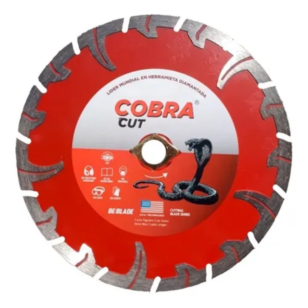 Disco De Diamante Rin Segmentado 7 X 7/8 Cobra Cut Samurai