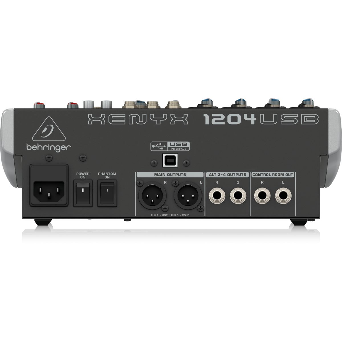 Consola Behringer Xenyx 1204usb Analógica Usb 12 Canales.