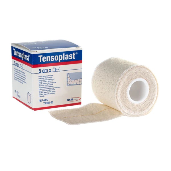 Tensoplast, Venda Elastica Adhesiva 5 cm x 2.70 ( 4.5 m en Tensión )
