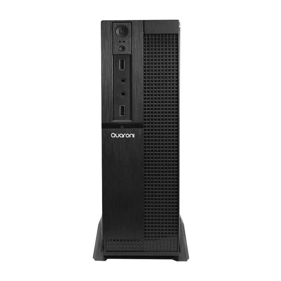 GABINETE SLIM QUARONI, MICRO ATX /MINI ITX/FUENTE DE PODER 500W