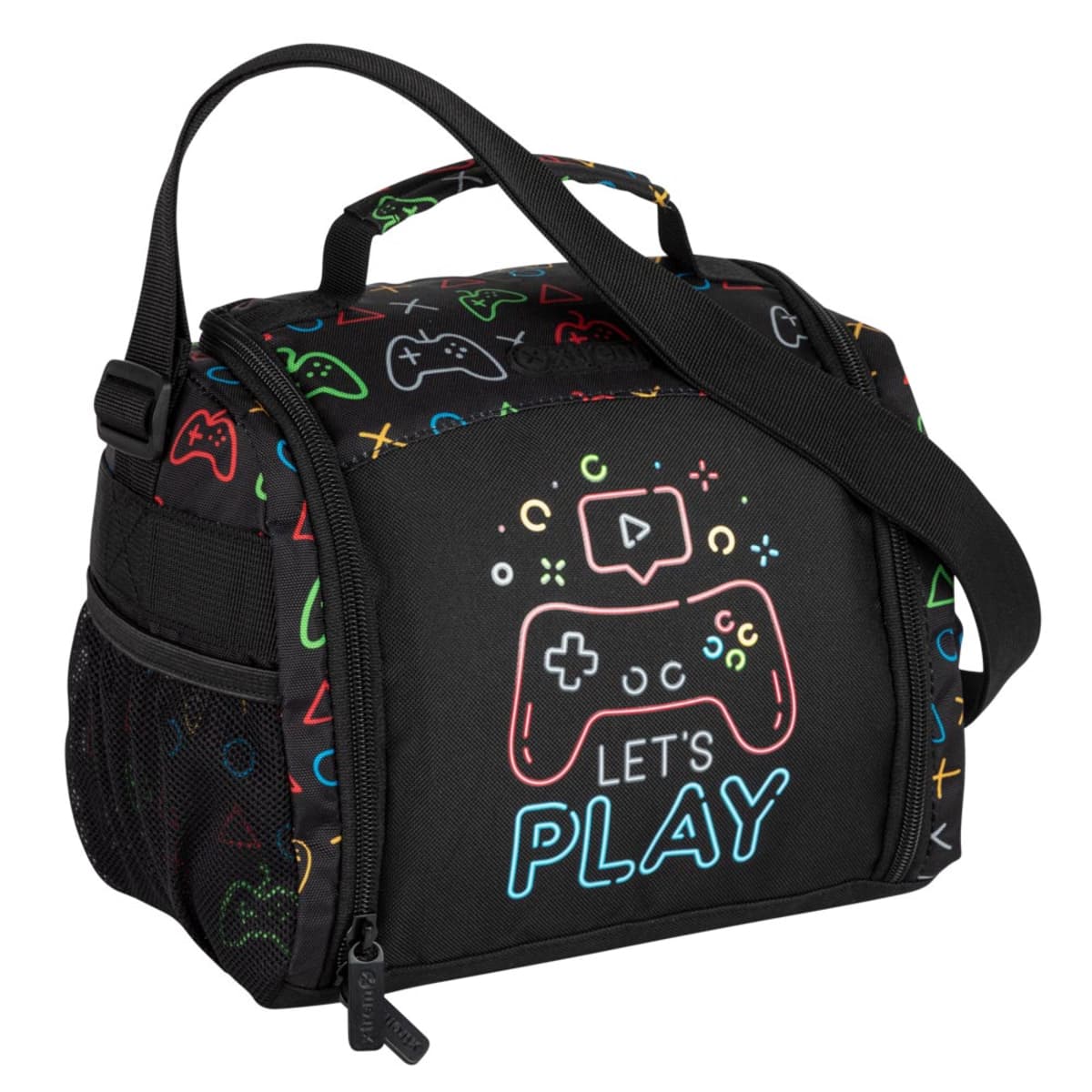 Lonchera Xtreme color Negro para Niña Reak 1051869