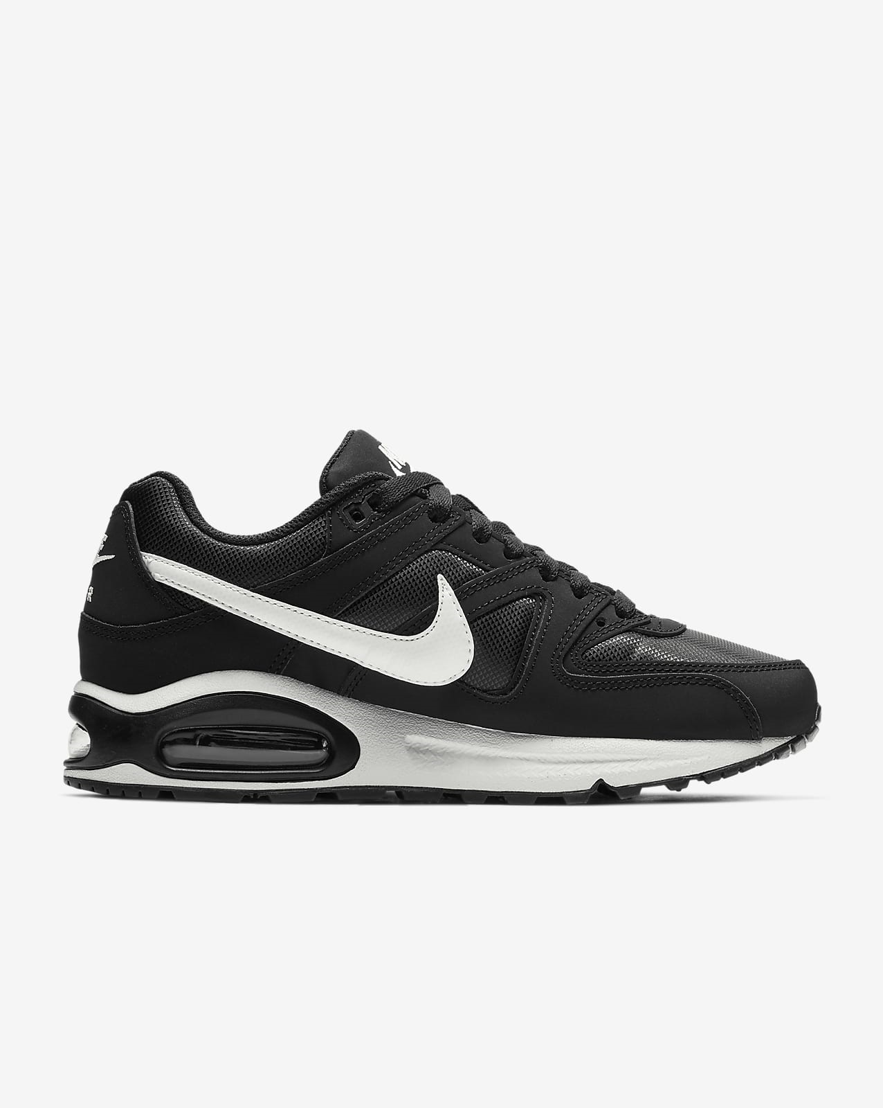 Tenis Nike Air Max Command Mujer Negros Piel 397690-021