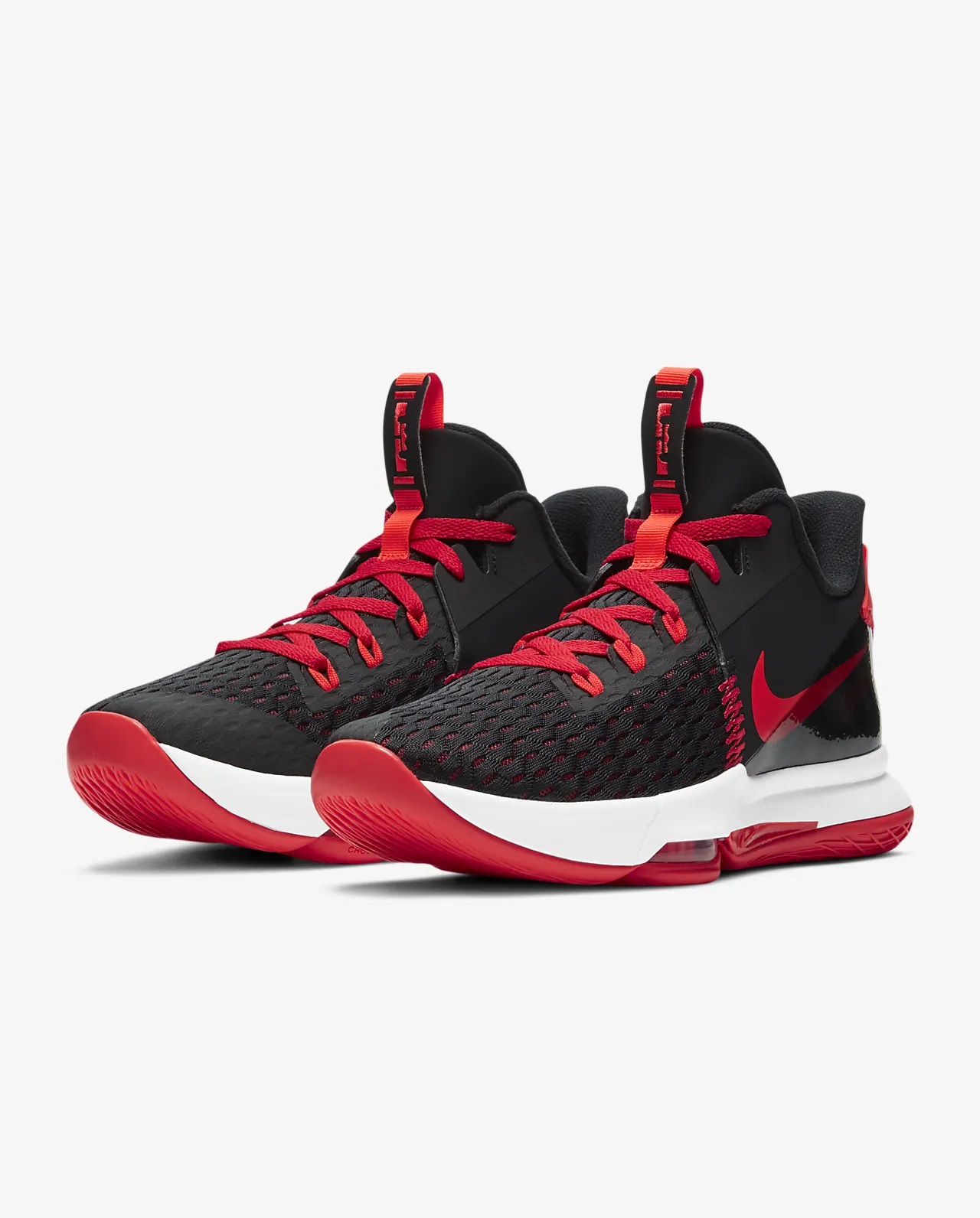Tenis Nike LeBron Witness V Basquet Hombre Bred Red CQ9380-005