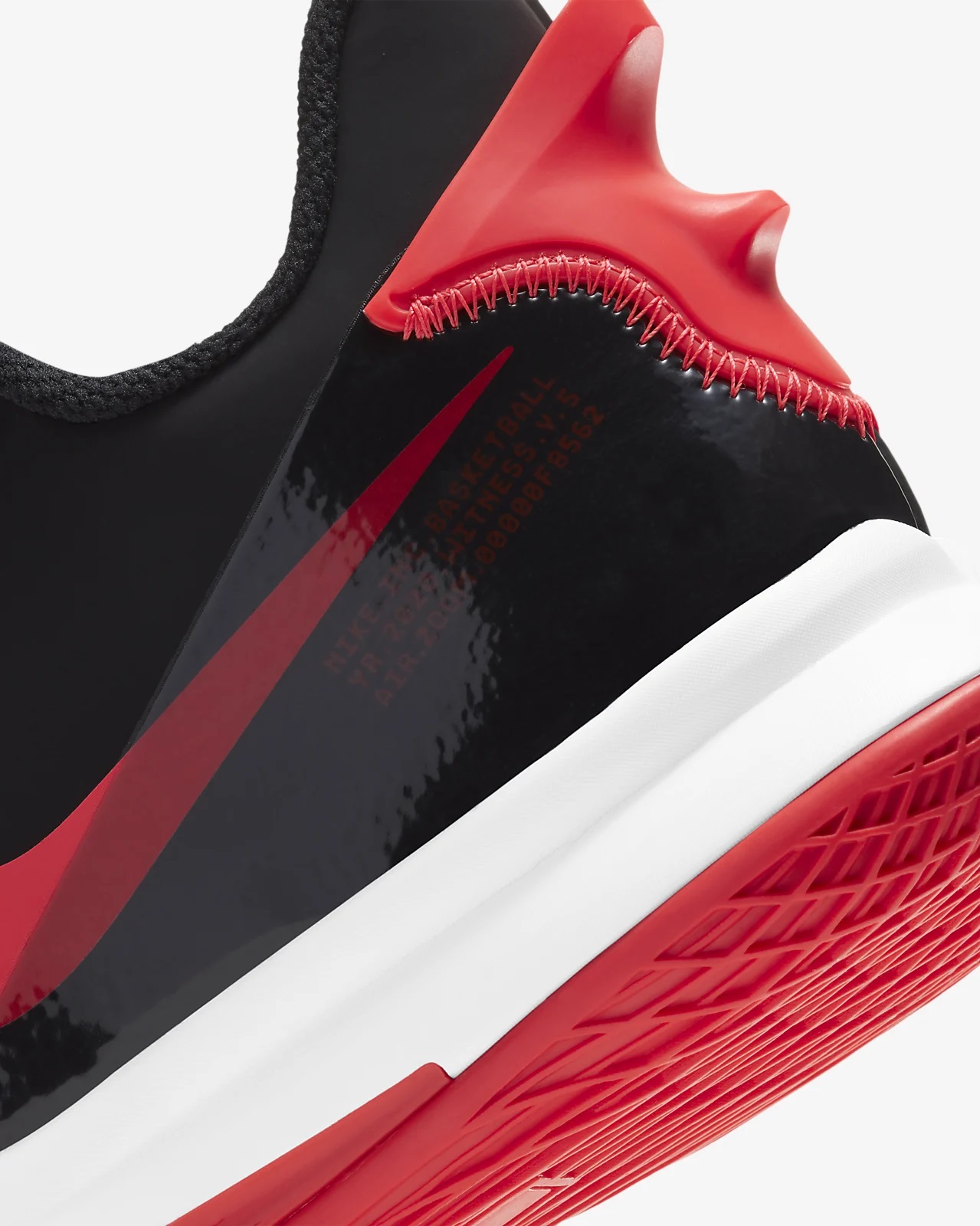 Tenis Nike LeBron Witness V Basquet Hombre Bred Red CQ9380-005