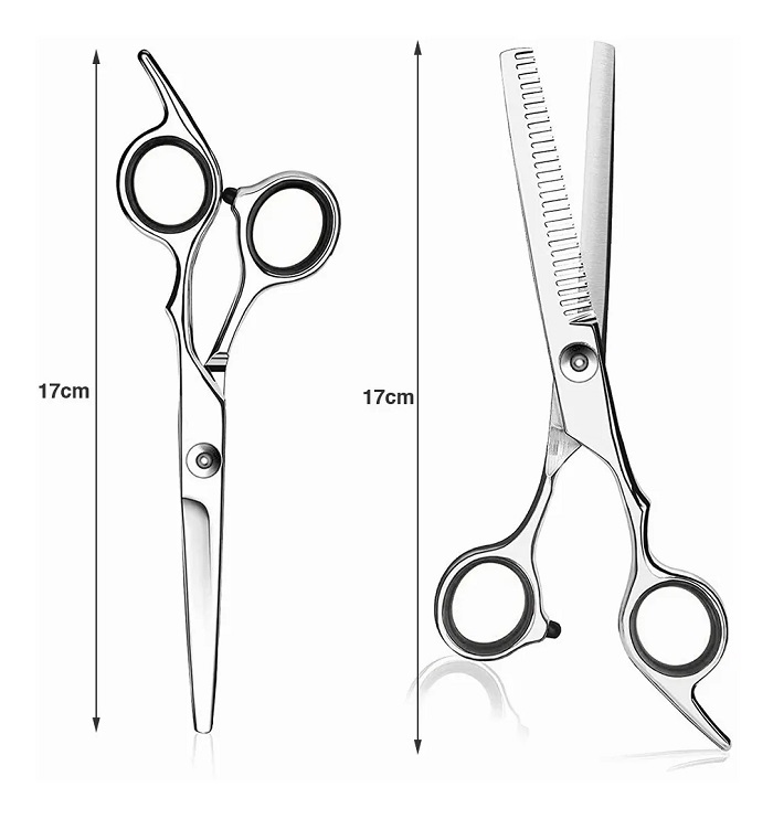 Tijeras Profesionales  Para Peluquero 13 Piezas