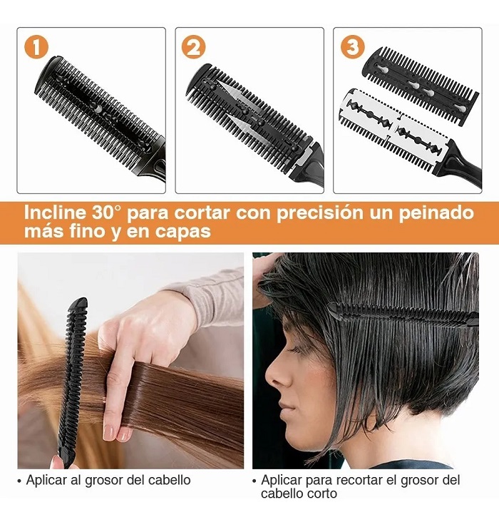 Tijeras Profesionales  Para Peluquero 13 Piezas