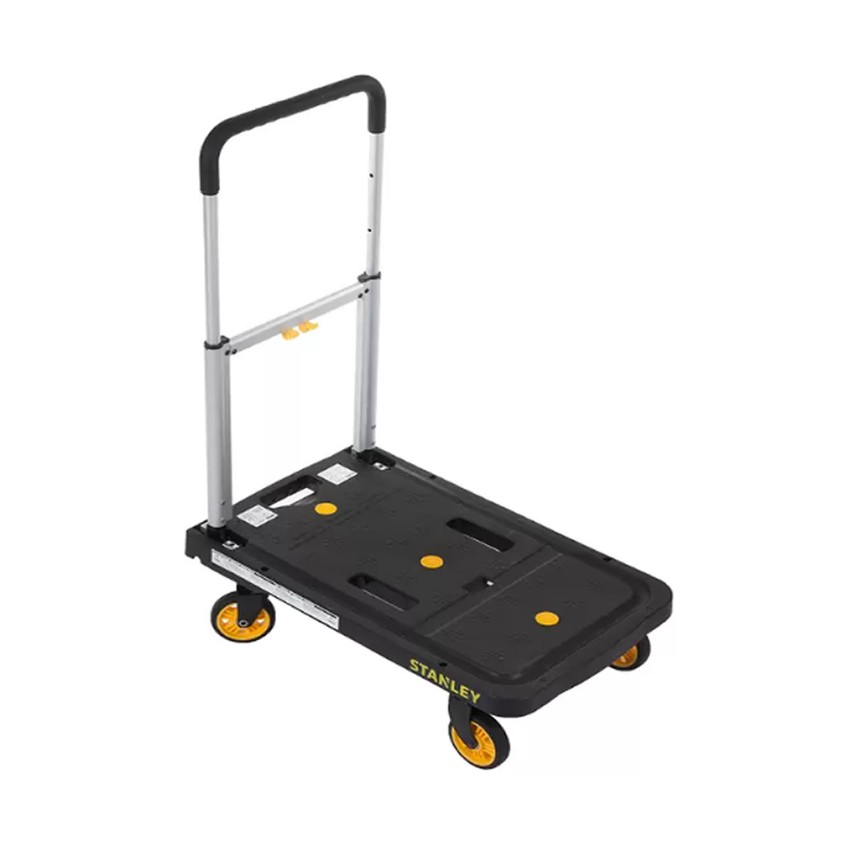 Carretilla Plataforma Plegable+Canastilla Multiusos Stanley