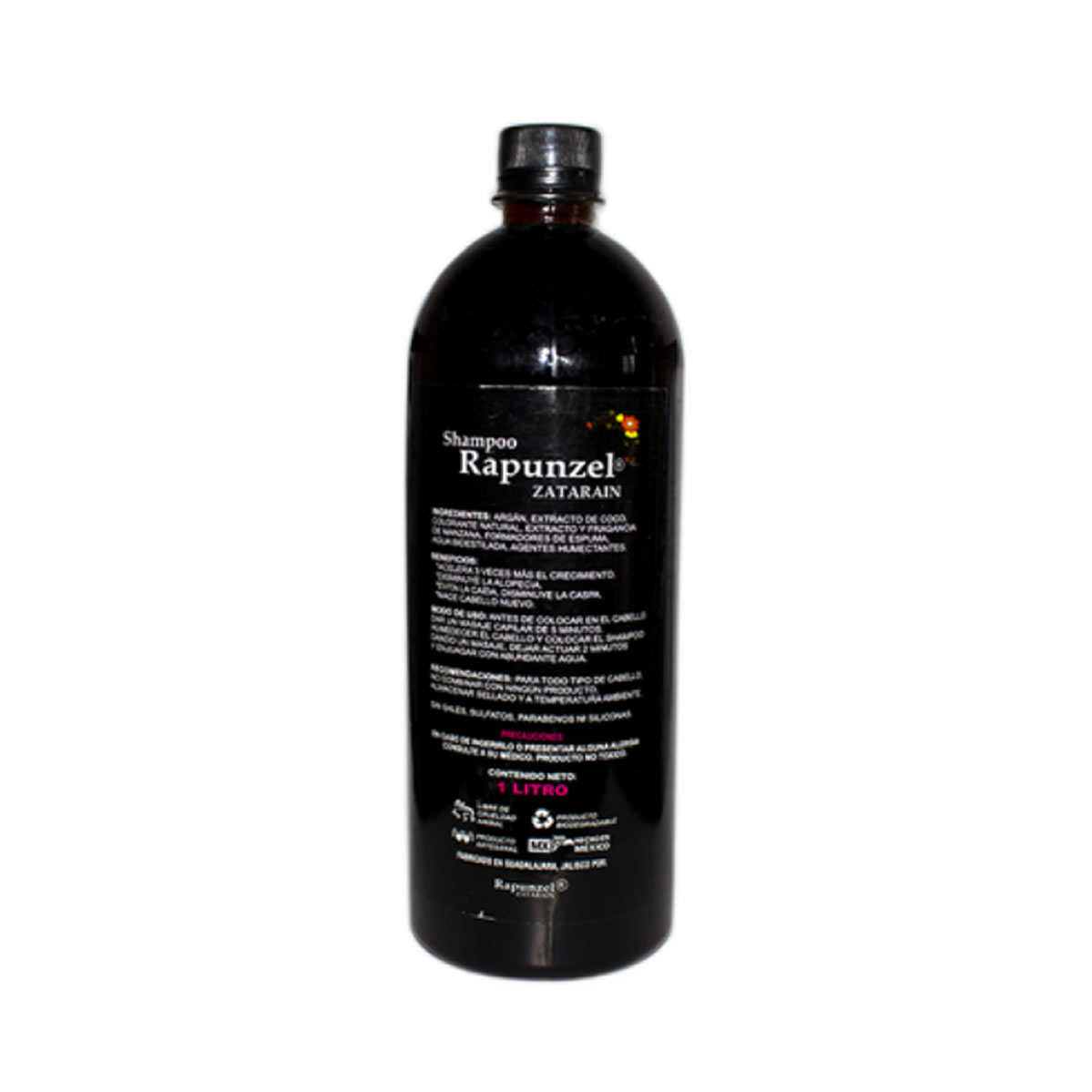 Shampoo Rapunzel Zatarain Original 2 Pza de 1 Lt c/u