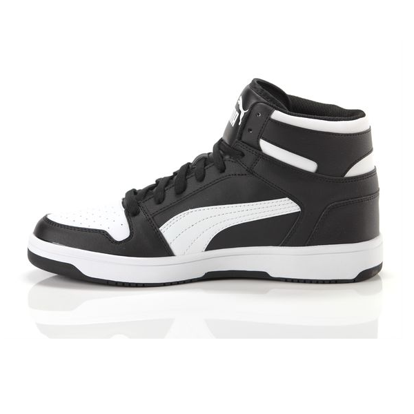 Tenis Puma Rebound LayUp  Deportivo Negro-Blanco Hombre