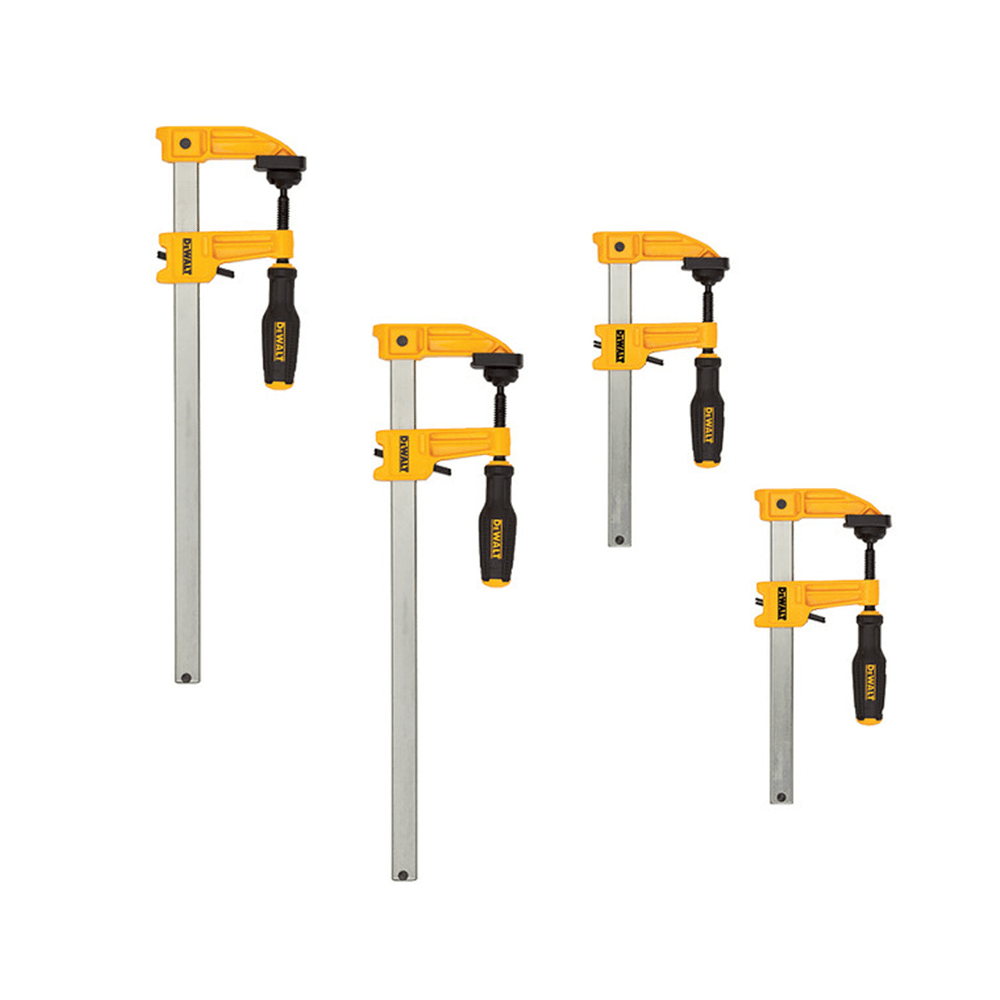 Prensas De Barra 6 Y 12 Pulg De 600lb 4 Pza Dewalt Dwht83855