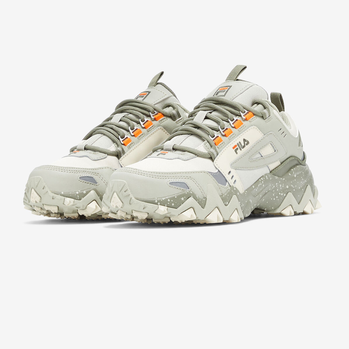 Tenis Fila Oakmont Tr Beige Deportivo Tallas Del #22 A #25 Mujer 
