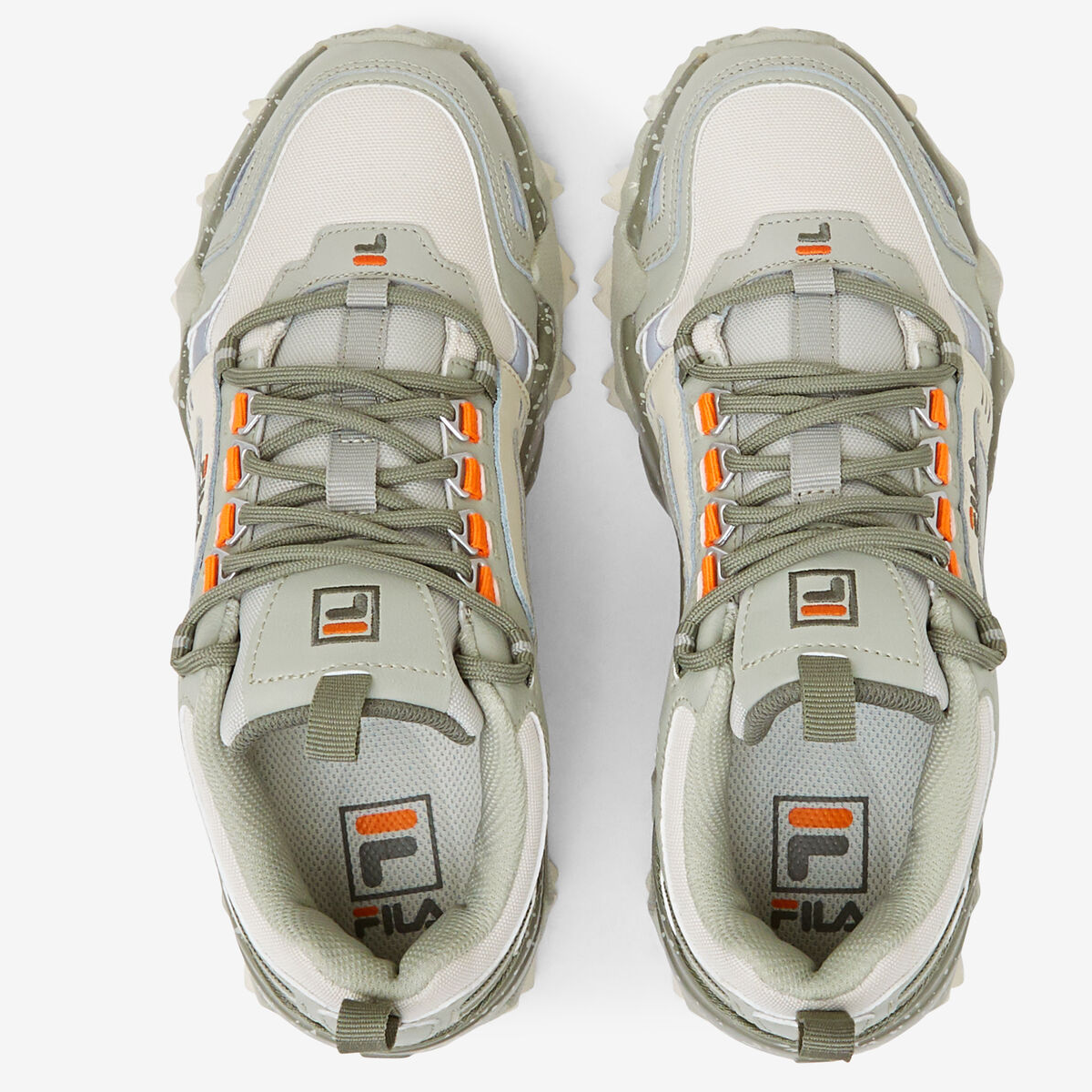 Tenis Fila Oakmont Tr Beige Deportivo Tallas Del #22 A #25 Mujer 