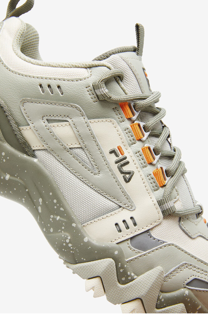 Tenis Fila Oakmont Tr Beige Deportivo Tallas Del #22 A #25 Mujer 