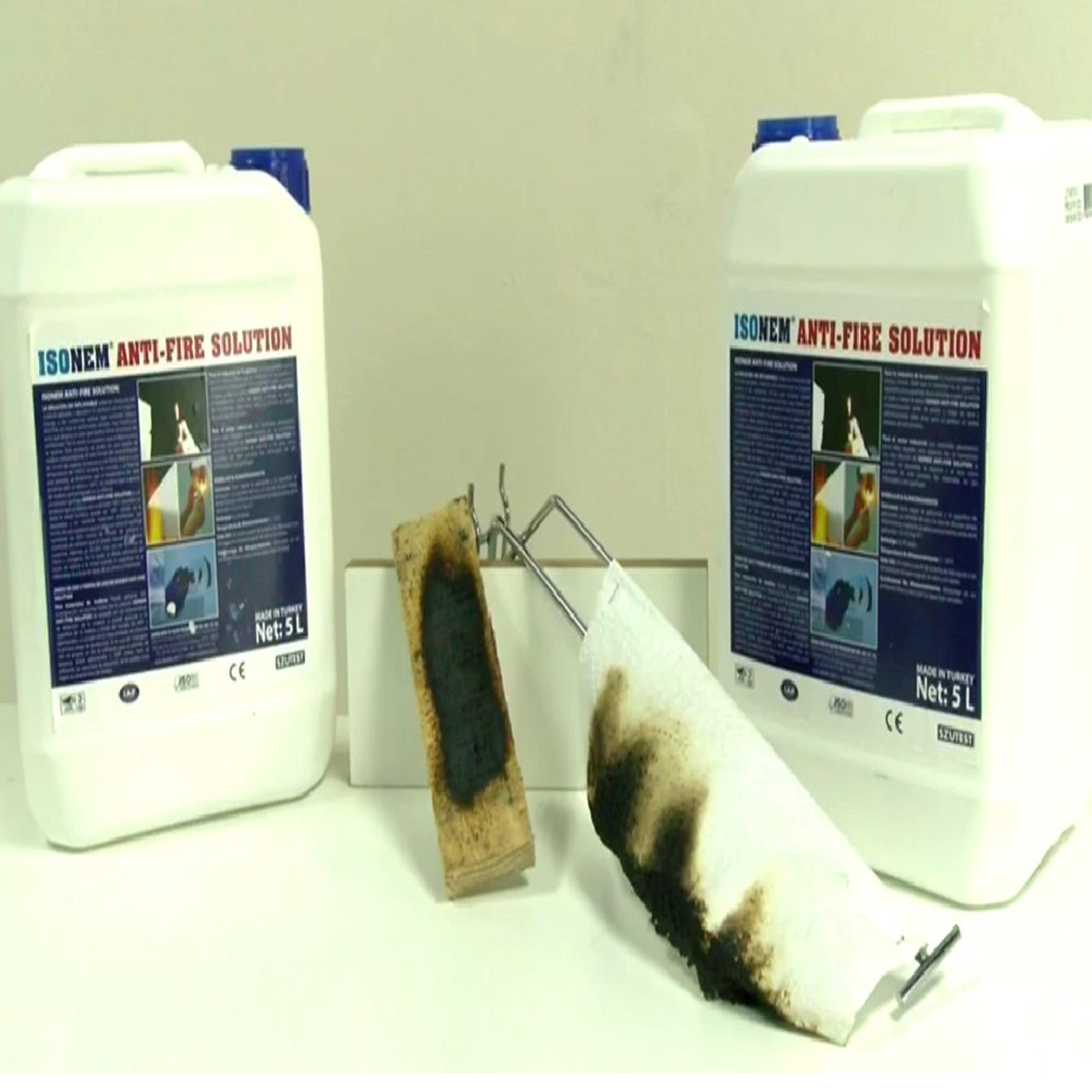 ISONEM ANTI FIRE SOLUTION - Solución no inflamable e ignífuga - 0.5 L.