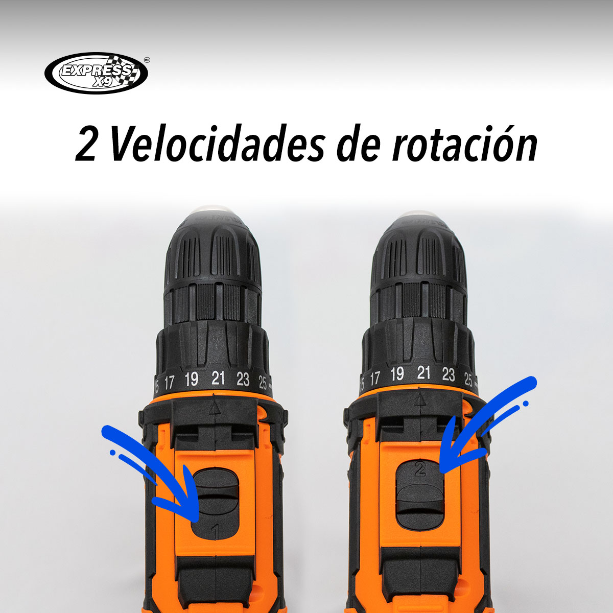 Taladro Atornillador Inalambrico 16.8v Recargable Eléctrico