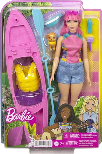 Barbie Daisy Paseo en Kayak Día de Campamento