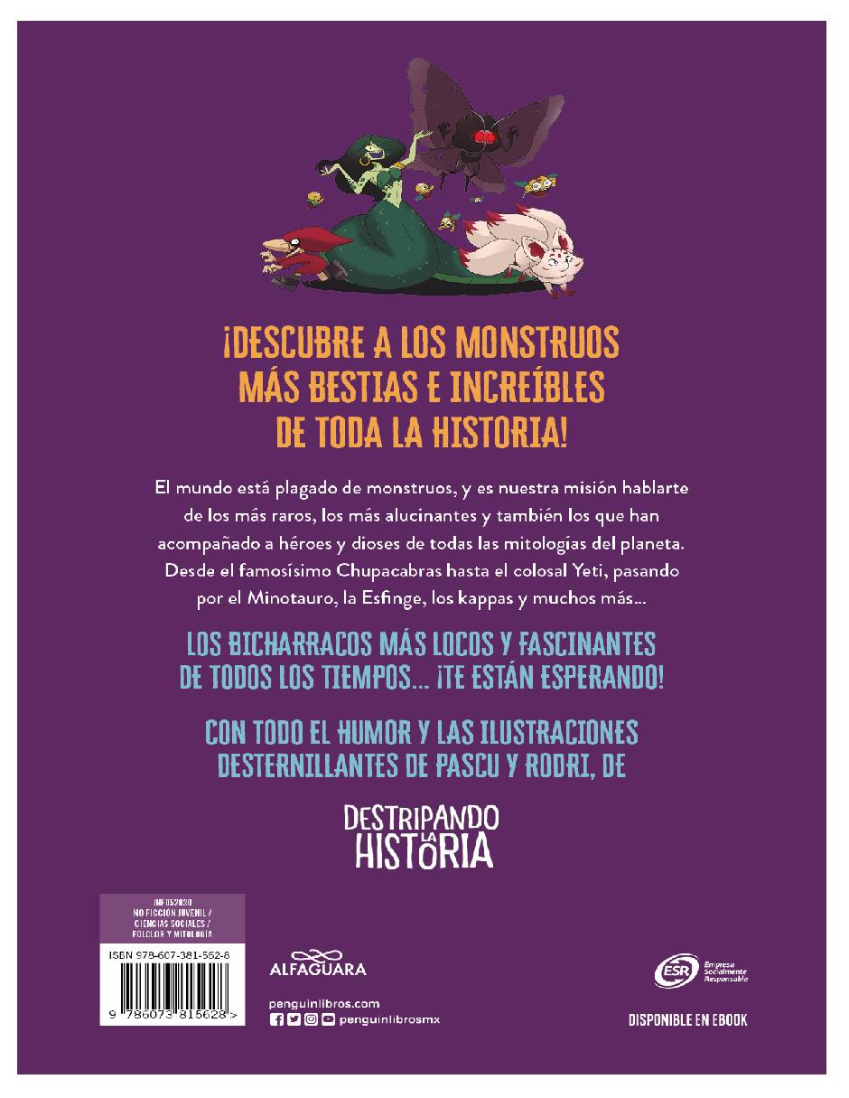 Los mounstruos más chungos Autor Rodrigo Septién «Rodri» / Álvaro Pascual «Pascu»