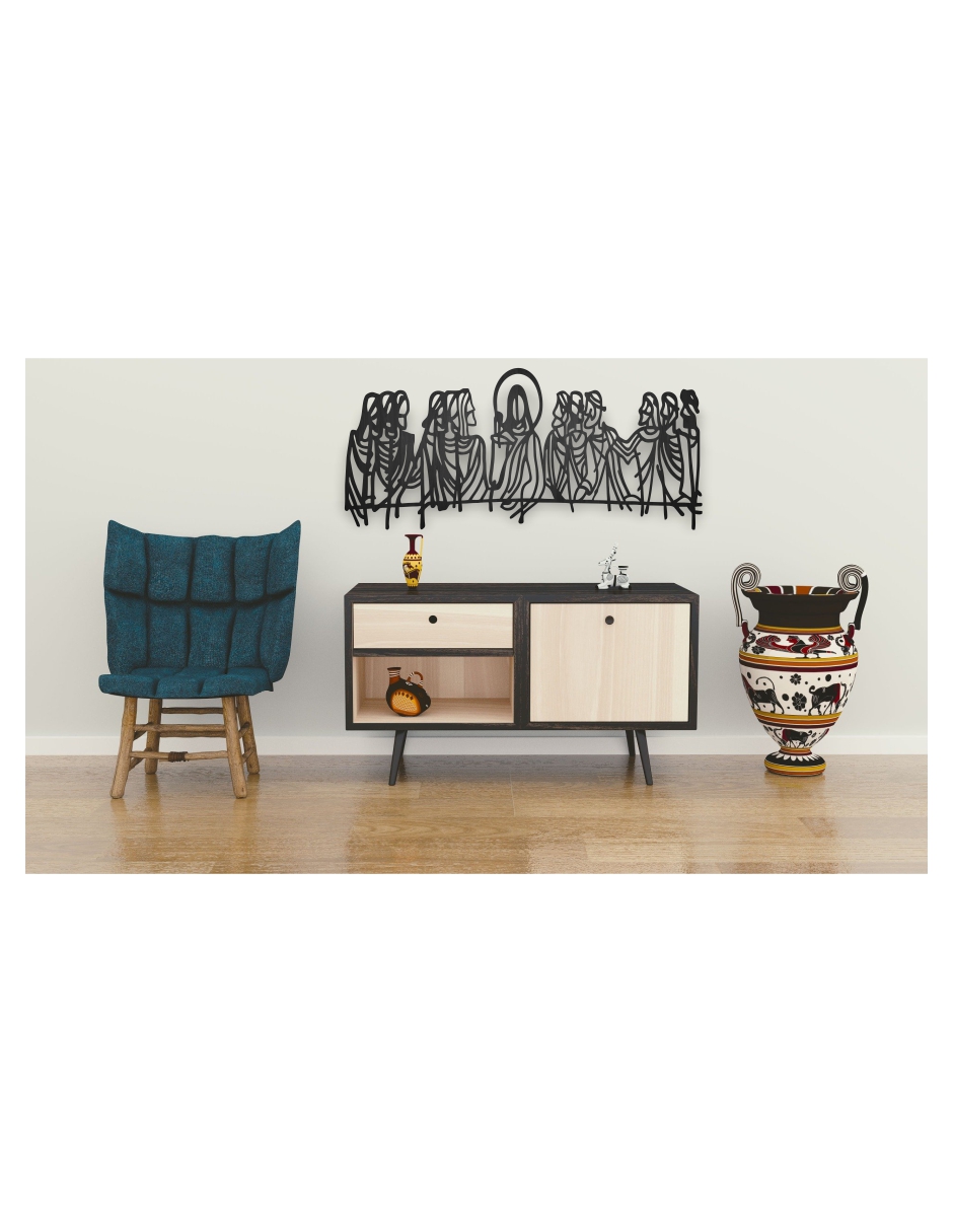 CUADRO DECORATIVO "ÚLTIMA CENA " MDF 6MM