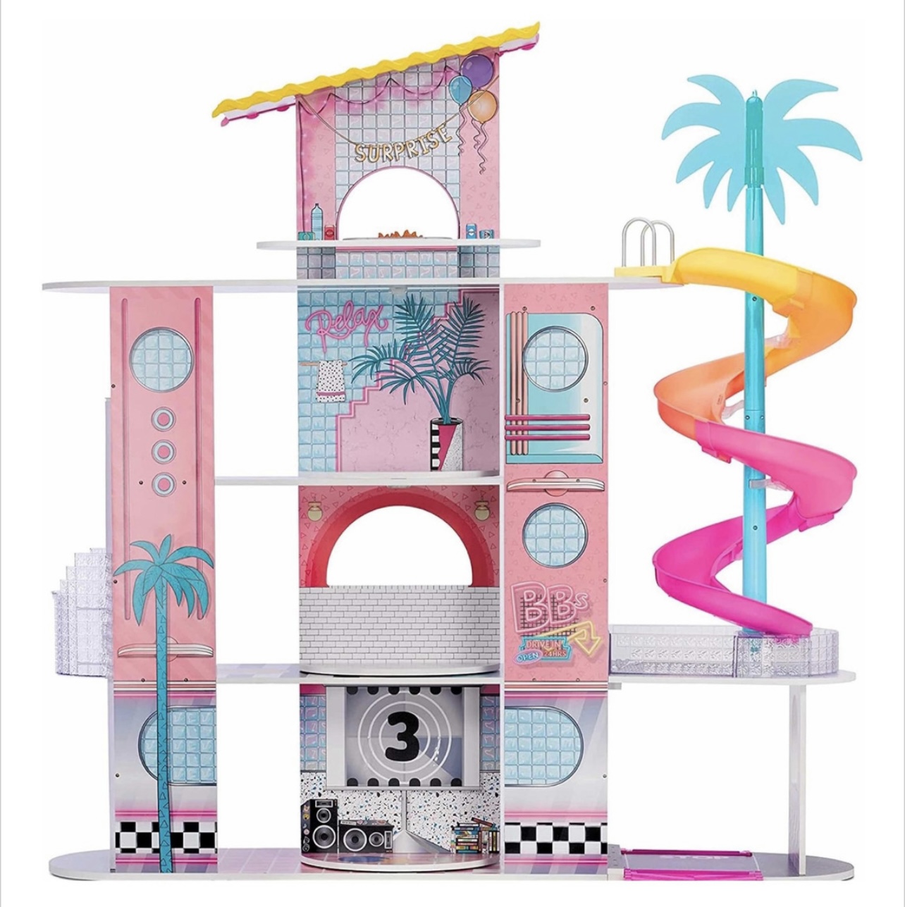 L.o.l. Surprise  Omg Casa De Madera Con Sorpresas  Más De 85 Pzas 